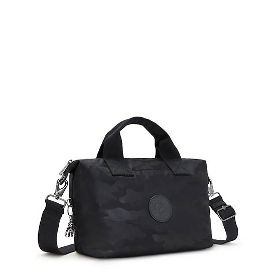 Kipling Kala Handbag Mini Çanta Siyah Camo | TR 1894WN